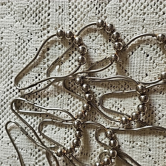 Set of 12 Silver Shower Hooks - Picture 6 of 6